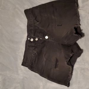 Black shorts